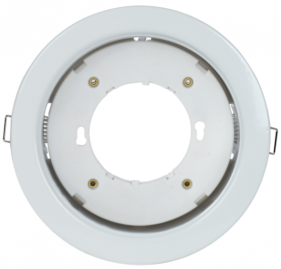 IEK LIGHTING Светильник 4115 встраиваемый под лампу GX70 белый IEK, LUVB0-GX70-1-K01