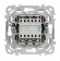 IEK FLITE Выключатель 2-клавишный проходной 10А ВС62-1-0-ФлСл сливочный IEK, FI-V22-0-10-1-K86