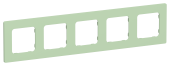 FLITE Рамка 5-местная РУ-5-К-ФлФ фисташковый IEK, FI-M52-32-20-K93