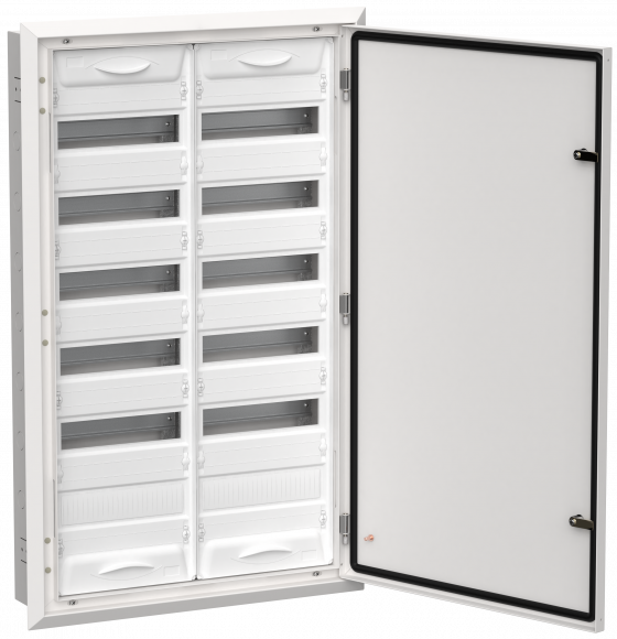 IEK TITAN 5 Корпус металлический ЩРв-144 (2х72) 1005х625х130мм IP31 белый (одна дверь) IEK, TI5-50-V-2X072-31