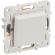 IEK SKANDY Выключатель 1-клавишный перекрестный 10А SK-V03W арктический белый , SK-V13-0-10-K01