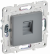 IEK SKANDY Розетка компьютерная RJ45 кат.5E SK-K01Gr серый , SK-K10-1-K03