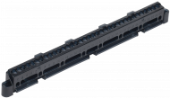 TEKFOR Суппорт для шин в корпус (ширина 12 модулей) IEK, TF-KP00D-S-12 TEKFOR Суппорт для шин в корпус (ширина 12 модулей) IEK, TF-KP00D-S-12