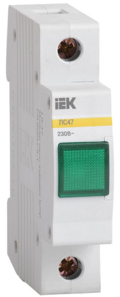 IEK Сигнальная лампа ЛС-47 (зеленая) (неон) IEK, MLS10-230-K06