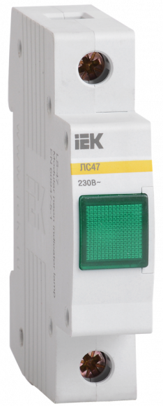 IEK Сигнальная лампа ЛС-47 (зеленая) (неон) IEK, MLS10-230-K06
