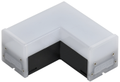 LIGHTING Светильник светодиодный L-образный 1010 8Вт 4000К 117х117х58мм черный IEK, LT-LDCK-L-1010-08-40-K02