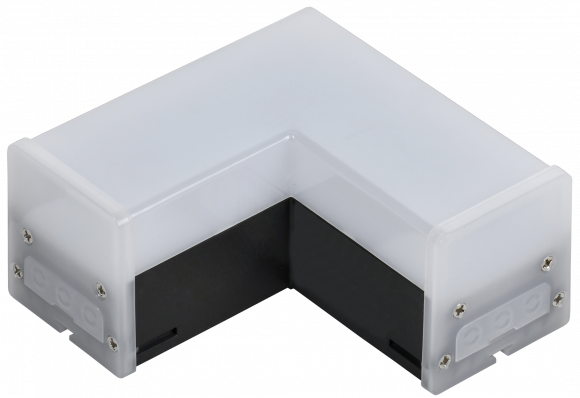 IEK LIGHTING Светильник светодиодный L-образный 1010 8Вт 4000К 117х117х58мм черный IEK, LT-LDCK-L-1010-08-40-K02