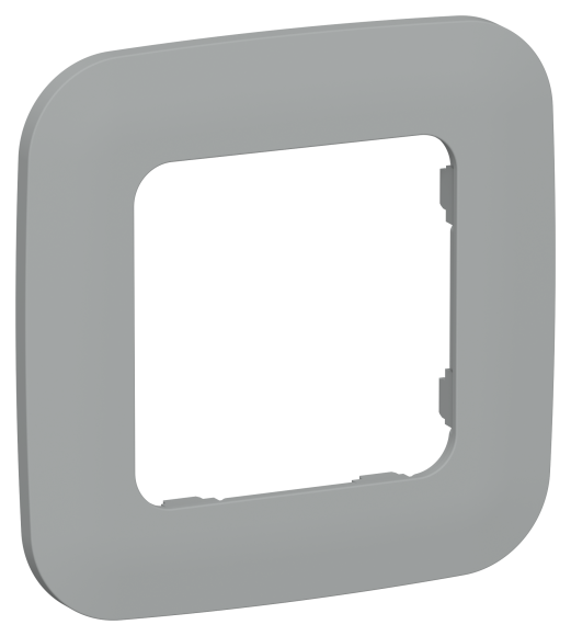 IEK FLITE Рамка 1-местная РУ-1-А-ФлС серый IEK, FI-M12-31-20-K03