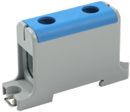 Клемма вводная силовая КВС 16-95 кв.мм. синяя IEK, YZN12-095-K07