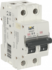 ARMAT Автоматический выключатель M06N 2P B 8А IEK, AR-M06N-2-B008