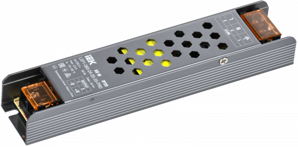 IEK Драйвер LED ИПСН-PRO 60Вт 24В клеммы IP20 IEK, LSP1-060-24-20-33-PRO