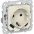 FLITE Розетка 1-местная с заземлением с защитными шторками 16А с USB A+C 20Вт безвинтовое крепление РСЮшс11-1-ФлСл сливочный IEK, FI-R14-16-1-U22-020-K86