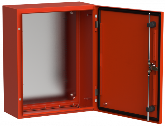 IEK TITAN 5 Корпус металлический ЩМП-50.40.20 УХЛ1 IP66 RAL3020 красный IEK, TI5-13-N-050-040-020-66