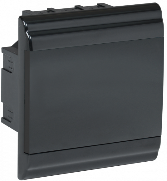 IEK PRIME Корпус пластиковый ЩРВ-П-6 модулей встраиваемый черный IP41 IEK, MKP13-V-01-06-41-K02
