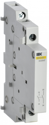 Контакт дополнительный ДК20-КМ 2НО KARAT IEK, MKK00D-DK-20