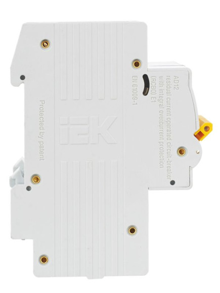 IEK KARAT Дифференциальный автомат АД12 2P 25А 100мА тип AC IEK, MAD10-2-025-C-100