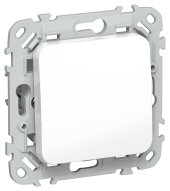 FLITE Выключатель 1-клавишный перекрестный 10А ВС71-1-0-ФлБ белый IEK, FI-V13-0-10-K01