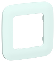 FLITE Рамка 1-местная РУ-1-А-ФлХЛ холодный лед IEK, FI-M12-31-20-K94