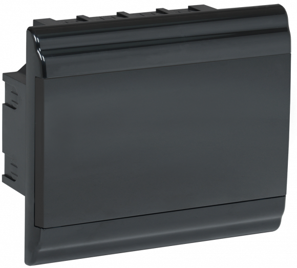 IEK PRIME Корпус пластиковый ЩРВ-П-9 модулей встраиваемый черный IP41 IEK, MKP13-V-01-09-41-K02