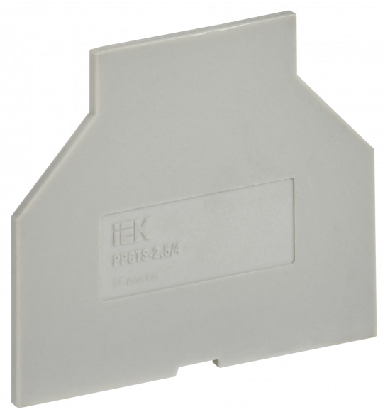 IEK Разделитель для колодки клеммной CTS малый 2,5/4мм2 серый IEK, YCT10-00-K03-002-PP