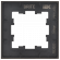 IEK BRITE Рамка 1-местная РУ-1-2-Бр стекло черный матовый , BR-M12-G-31-K02