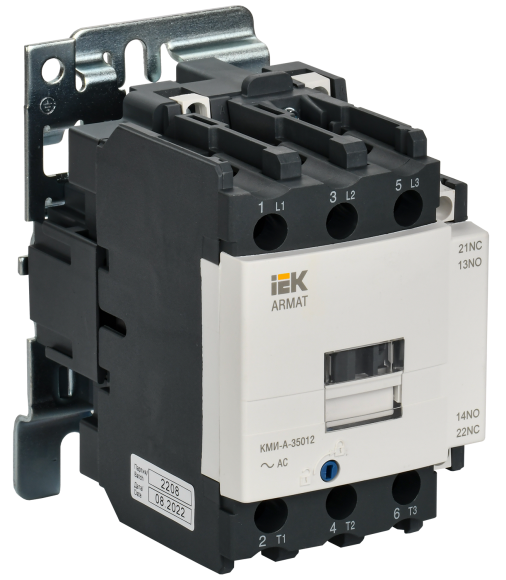 IEK ARMAT Контактор КМИ-А-35012 LC1D 50А 36В/АС3 1NO/1NC IEK, AR-ACC-31-050-036-11
