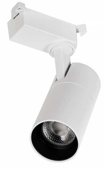 IEK LIGHTING Светильник светодиодный трековый ДТО 1301 10Вт 4000К однофазный 24град белый IEK, LT-DSO0-1301-10-40-K01