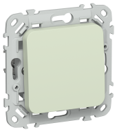 FLITE Выключатель 1-клавишный проходной 10А ВС61-1-0-ФлП панг IEK, FI-V12-0-10-1-K92