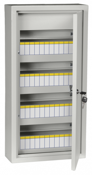 IEK TITAN 3 Корпус металлический ЩРн-48 (620х310х120мм) IP31 IEK, MKM14-N-48-31-Z