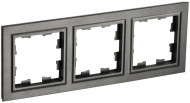 BRITE Рамка 3-местная РУ-3-БрТБ темная бронза , BR-M32-K45