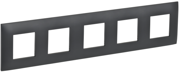 IEK SKANDY Рамка 5-местная SK-F05T титан , SK-M52-K48