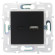 IEK SKANDY Розетка USB A+C 18Вт SK-R13Bl черный , SK-U22-018-K02