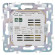 IEK SKANDY Розетка USB A+C 18Вт SK-R13Bl черный , SK-U22-018-K02