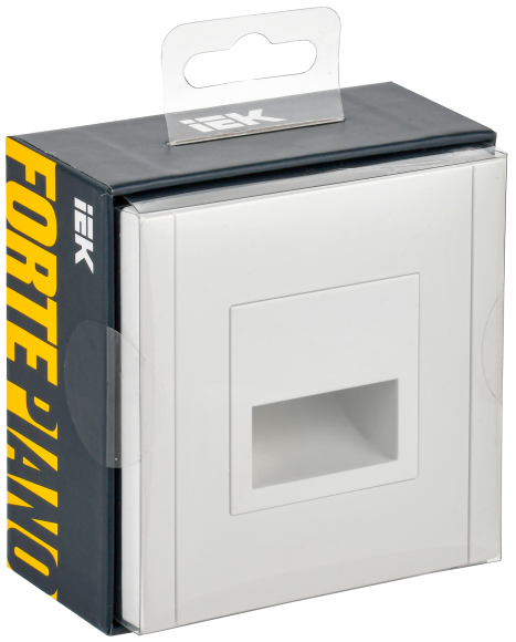 IEK FORTE&PIANO Подсветка LED встраиваемая FP257 белый , FP-FL20-K01