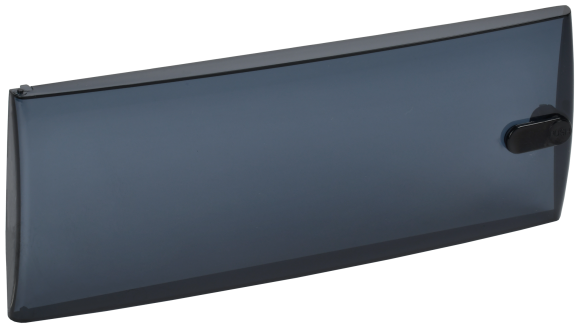 IEK TEKFOR Дверца для корпуса пластикового ЩРН(В)-П-12 IP41 черная прозрачная IEK, TF-KP12D-DV-12-K02