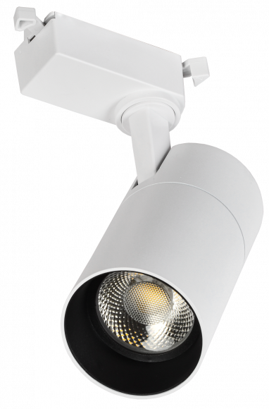 IEK LIGHTING Светильник светодиодный трековый ДТО 1302 20Вт 4000К однофазный 24град белый IEK, LT-DSO0-1302-20-40-K01