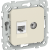 FLITE Розетка 2-местная RJ45/TV категория 5Е UTP РКТВ5е-2-0-ФлСл сливочный IEK, FI-AK22-1-K86