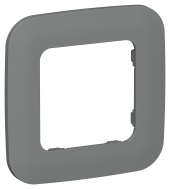 FLITE Рамка 1-местная РУ-1-А-ФлМА мокрый асфальт IEK, FI-M12-31-20-K80