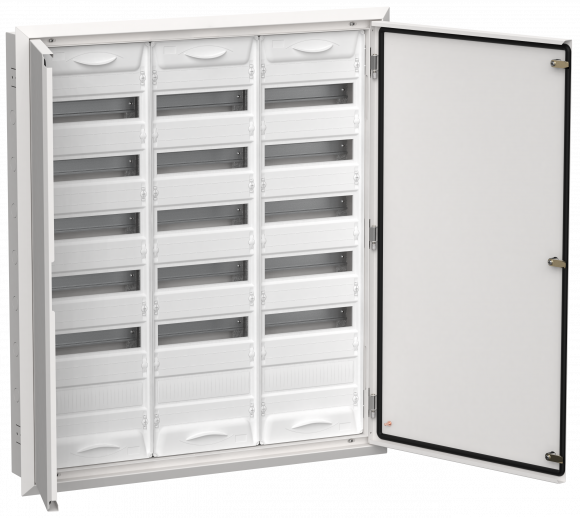 IEK TITAN 5 Корпус металлический ЩРв-216 (3х72) 1005х885х130мм IP31 белый (две двери) IEK, TI5-50-V-3X072-31