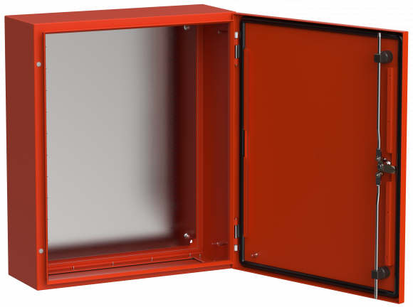 IEK TITAN 5 Корпус металлический ЩМП-60.50.20 УХЛ1 IP66 RAL3020 красный IEK, TI5-13-N-060-050-020-66