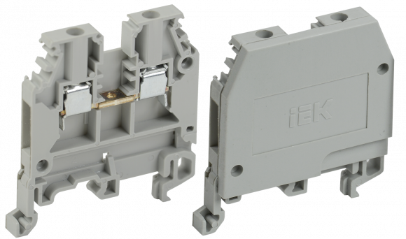 IEK Зажим наборный ЗНИ-2,5мм2 (JXB24А) серый IEK, YZN10-002-K03