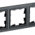 BRITE Рамка 3-местная РУ-3-БрЧ черный IEK, BR-M32-K02
