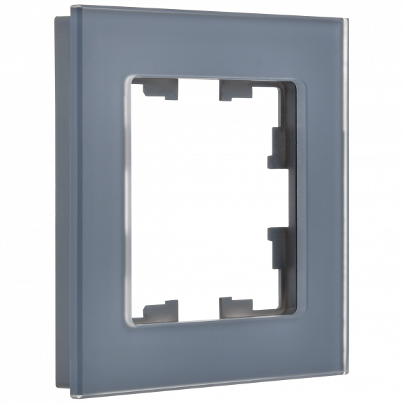 IEK BRITE Рамка 1-местная РУ-1-2-Бр стекло маренго матовый , BR-M12-G-31-K35