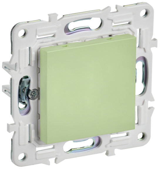 IEK SKANDY Заглушка с суппортом SK-C01G мятный , SK-PL10-K06