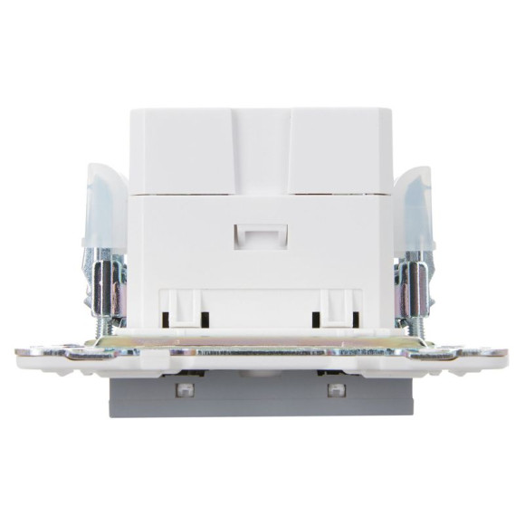 IEK SKANDY Розетка USB A+C 18Вт SK-R13Gr серый , SK-U22-018-K03