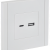 FORTE&amp;PIANO Розетка USB A+C 3,1А FP250 белый IEK, FP-U22-D31-K01