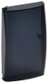 IEK TEKFOR Mini Дверца для корпуса пластикового КМПн-2 IP41 черная прозрачная IEK, TFM-KP72D-DV-02-K02