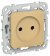IEK FLITE Розетка без заземления без защитных шторок 10А РС01-0-ФлШм шамуа IEK, FI-R10-10-K89