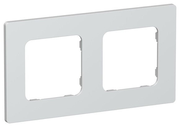 IEK FLITE Рамка 2-местная РУ-2-К-ФлЖ жемчуг IEK, FI-M22-32-20-K36, Classic