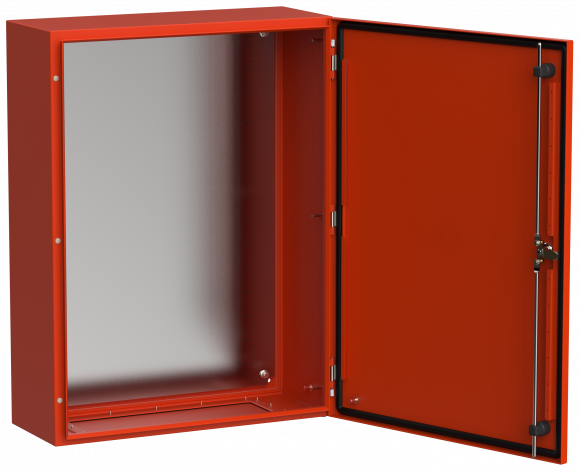 IEK TITAN 5 Корпус металлический ЩМП-80.60.25 УХЛ1 IP66 RAL3020 красный IEK, TI5-13-N-080-060-025-66